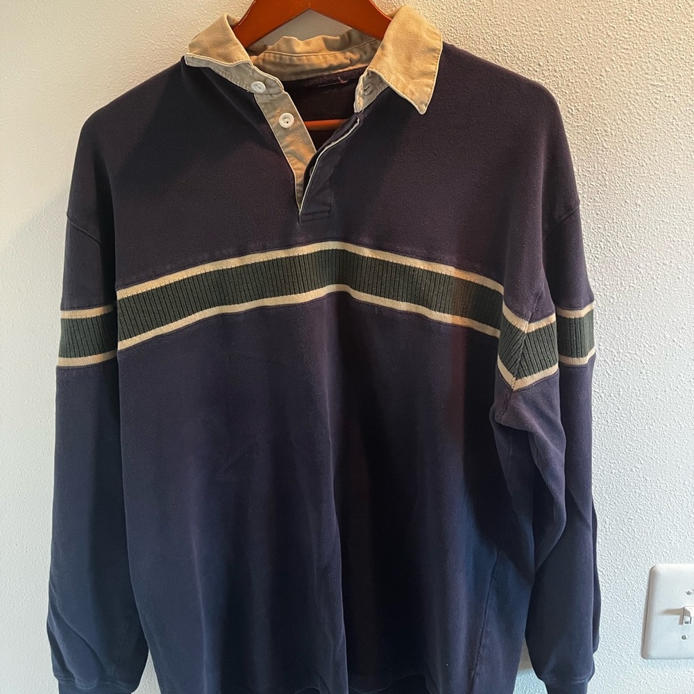 Vintage Unbranded Rugby Shirt